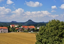 Blick vom Aussichtsturm in Rathmannsdorf 