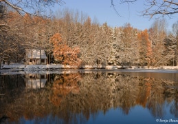 Haus am See .. Wenn der Herbst den Winter berührt.. 