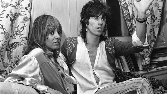Keith Richards und Anita Pallenberg, 1969
