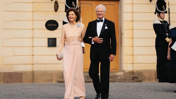 Silvia & Carl Gustaf gehen zusammen