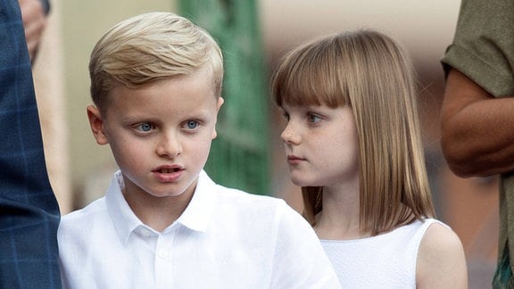 Prince Jacques of Monaco and Princess Gabriella of Monaco