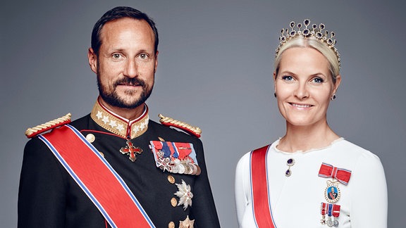 Mette-Marit und Kronprinz Haakon von Norwegen, 2016