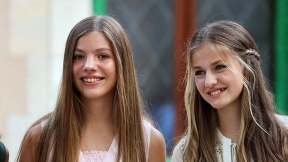 Infantin Sofia und Prinzessin Leonor, 2022