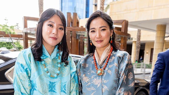 Königin Jetsun von Bhutan und Prinzessin Eeuphelma von Bhutan