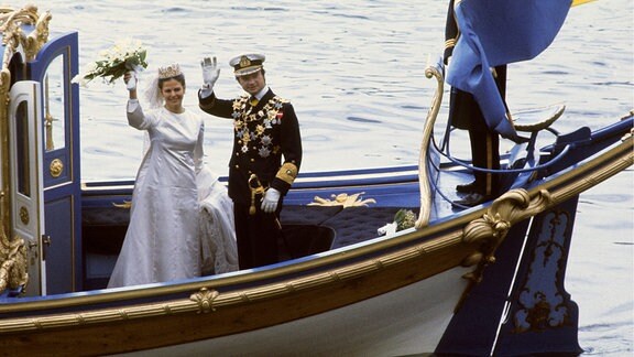König Carl Gustaf von Schweden und Königin Silvia
