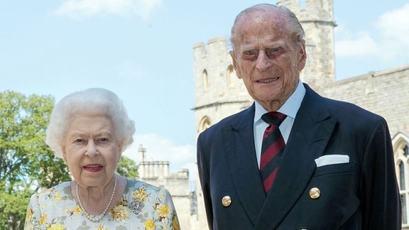 Königin Elisabeth II. von Großbritannien und Prinz Philip, Herzog von Edinburgh