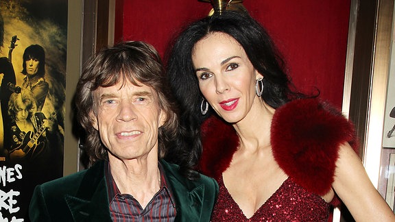 Mick Jagger mit L'Wren Scott