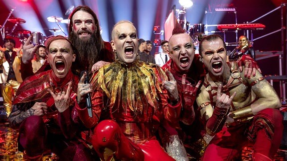  Die Metalband Lord of the Lost fahren zum Eurovision Song Contest nach Liverpool.