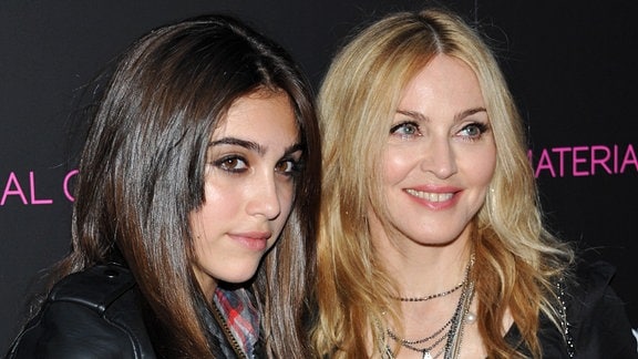 Madonna, mit Tochter Lourdes