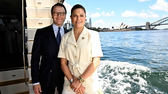 Kronprinzessin Victoria und Prinz Daniel besuchen Australien