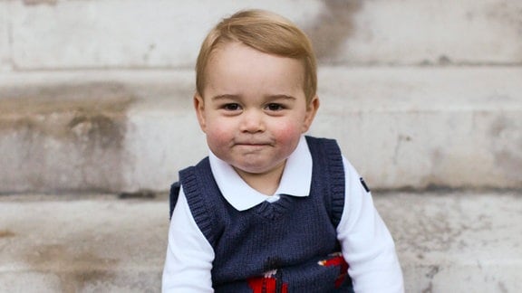 Prinz George als 1-Jähriger