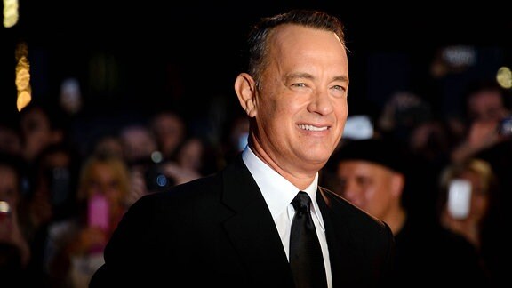 Der US-amerikanische Schauspiele Tom Hanks