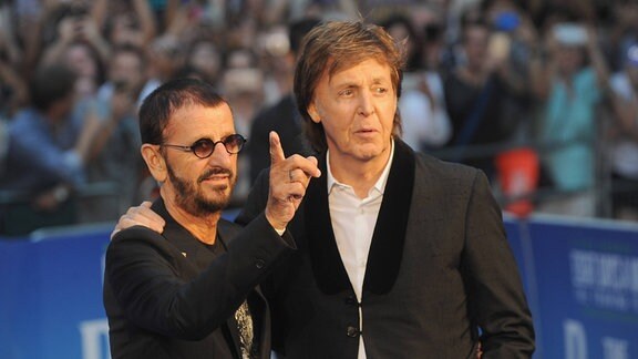 Sir Paul McCartney und Ringo Starr