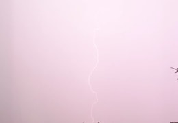 Blitzeinschlag in Riesa 