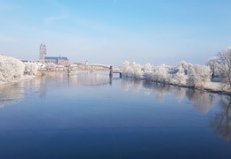 Frostiges Magdeburg