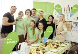 MDR SACHSEN-Partypause bei der Ergotherapie in Bautzen 