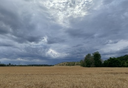 Wolken über Lindenthal / Leipzig 
