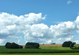Wolken über Leutersdorf