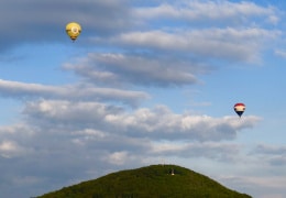 Ballons über dem Windberg 