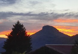 Sonnenuntergang Sächsische Schweiz 
