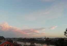 Sonnenaufgang Elbe