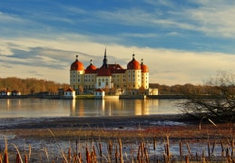 Unser Märchenschloss Moritzburg - ein Fotogruß der Heimat