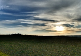 Sonnenuntergang am Lerchenberg