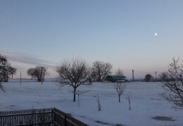 Ein kalter Wintermorgen im Vogtland