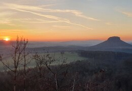 Sonnenaufgang vom Kleinen Bärenstein