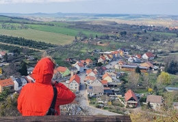 Blick von der Burgruine Stecklenburg 