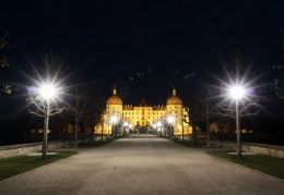 Moritzburg bei Nacht 