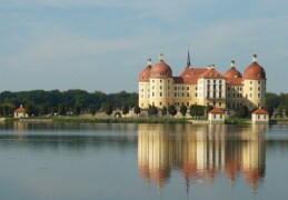 Schloss Moritzburg ist immer wieder ein optisches Erlebnis