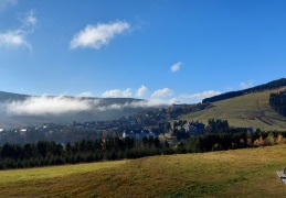 Blick vom Sparingberg auf Oberwiesenthal