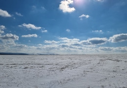 Winterlandschaft bei Sayda 