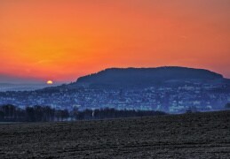 Sonnenaufgang am Pöhlberg