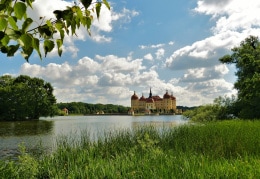 Mein erster Sommerblick auf das Märchenschloss Moritzburg