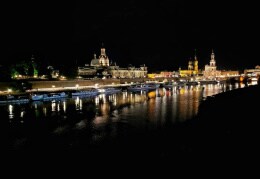 Dresden bei Nacht und die Rakotzbrücke