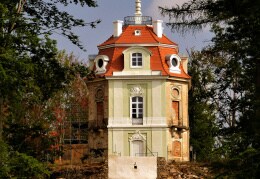 das Hellhaus, in Sichtweite von Schloss Moritzburg