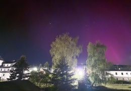 Polarlichter über Sehmatal-Neudorf am 10.05.2024