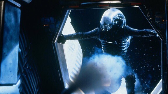 Alien in einer Fimszene, 1979