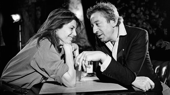 Jane Birkin und Serge Gainsbourg, 1985