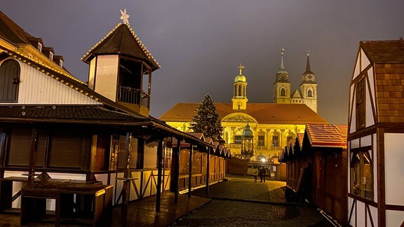Der Magdeburger Weihnachtsmarkt.