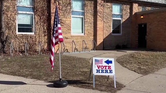 Wahllokal in den USA