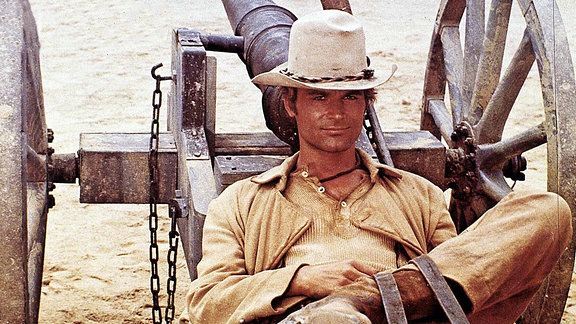 Terence Hill als Nobody, 1975.